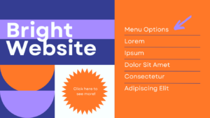 Bright Website Example